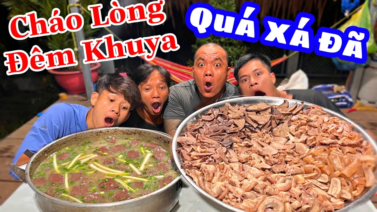 TXTV - Thánh Xàm Làm Nồi Cháo Lòng Đêm Khuya Đãi Cả Team Ăn Ngon Nhức Nách