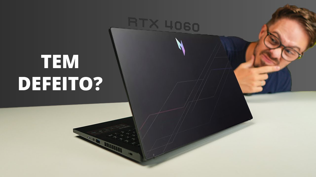 3 MESES DE USO do ACER NITRO V RTX 4060 e esse é meu VEREDITO!