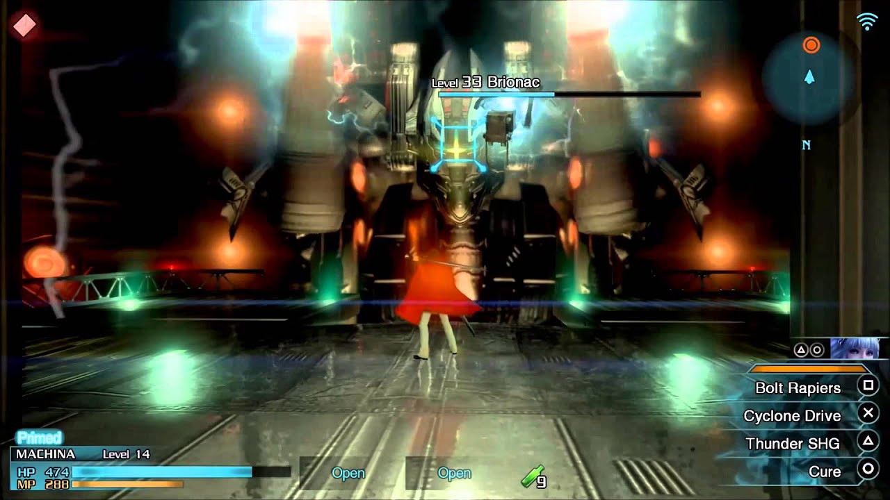 Final Fantasy Type 0 Defeat Brionac