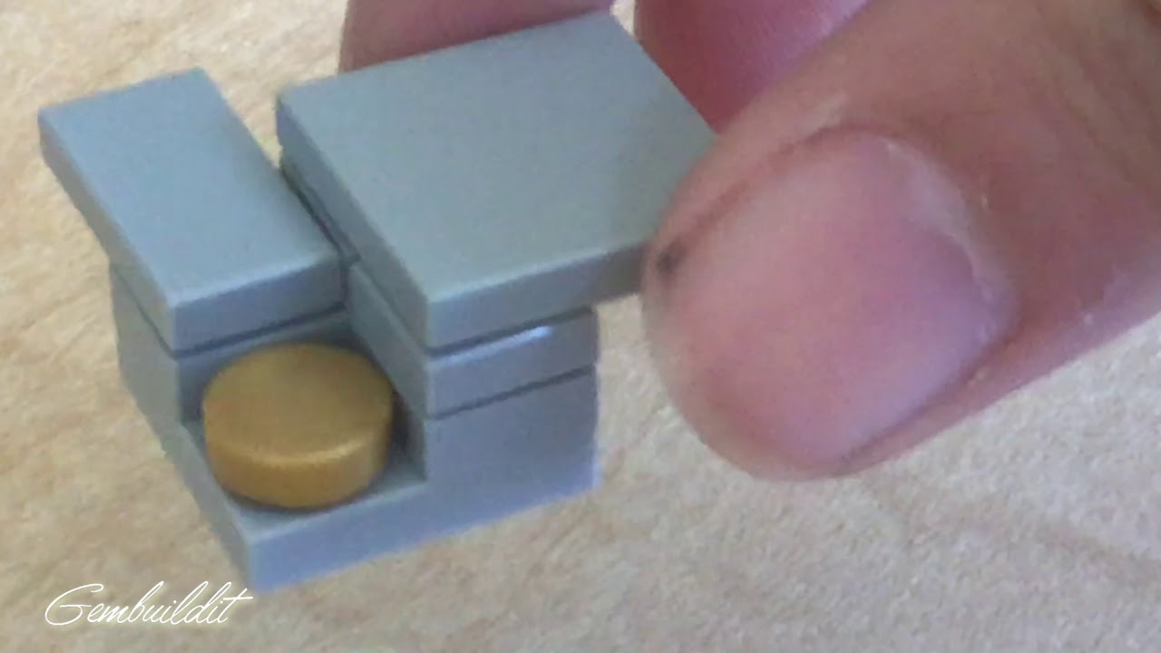 Smallest LEGO puzzle box -tutorial - very hard