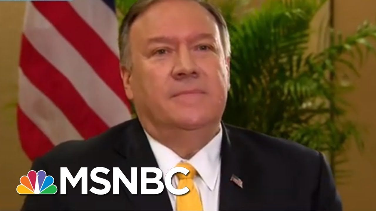 As Trump Installs Enablers, He Leaves Behind Witnesses | Rachel Maddow | MSNBC