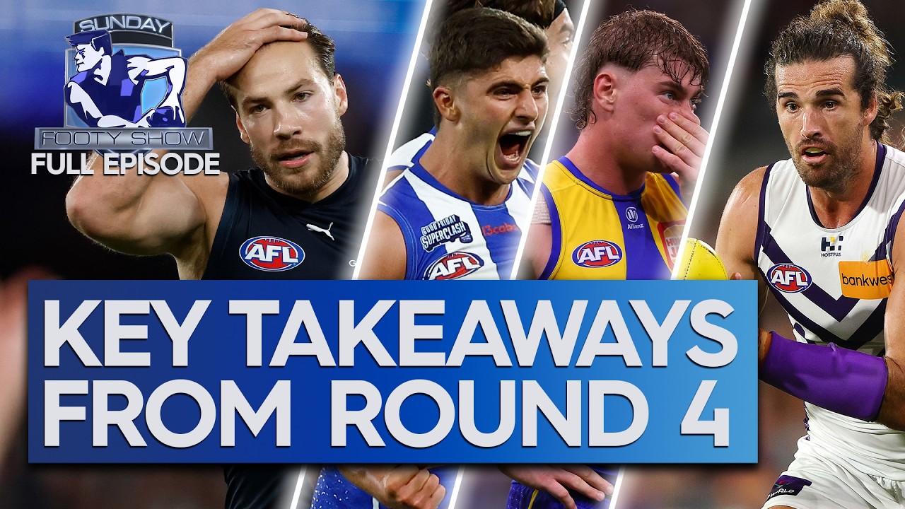 The EPIC Roos-Blues finish, skipper's 'incredible' act, & fears for the specky? - Sunday Footy Show