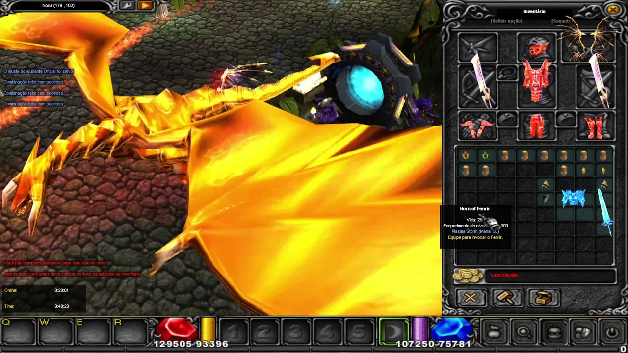 Criando Fenrir Mu Online MuRoyals