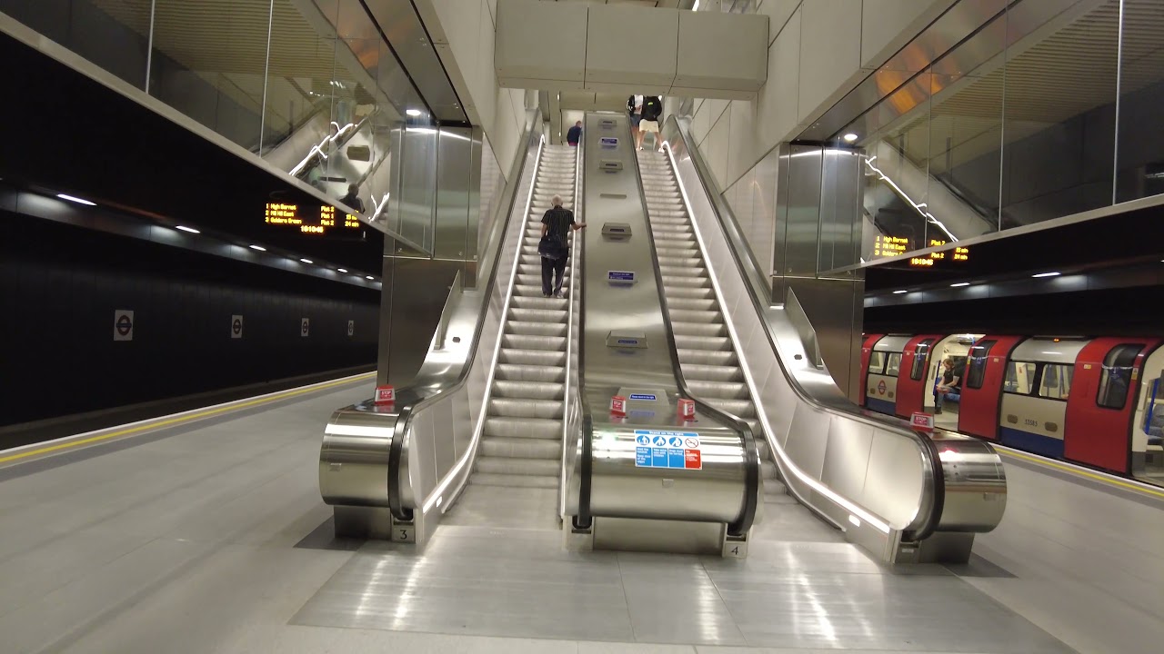 LONDON TUBE RIDES - Riding the New Northern Line Extension: Kennington to Battersea Power Station