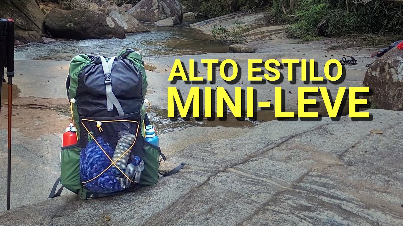 A mochila mais leve do Brasil? Alto Estilo 
