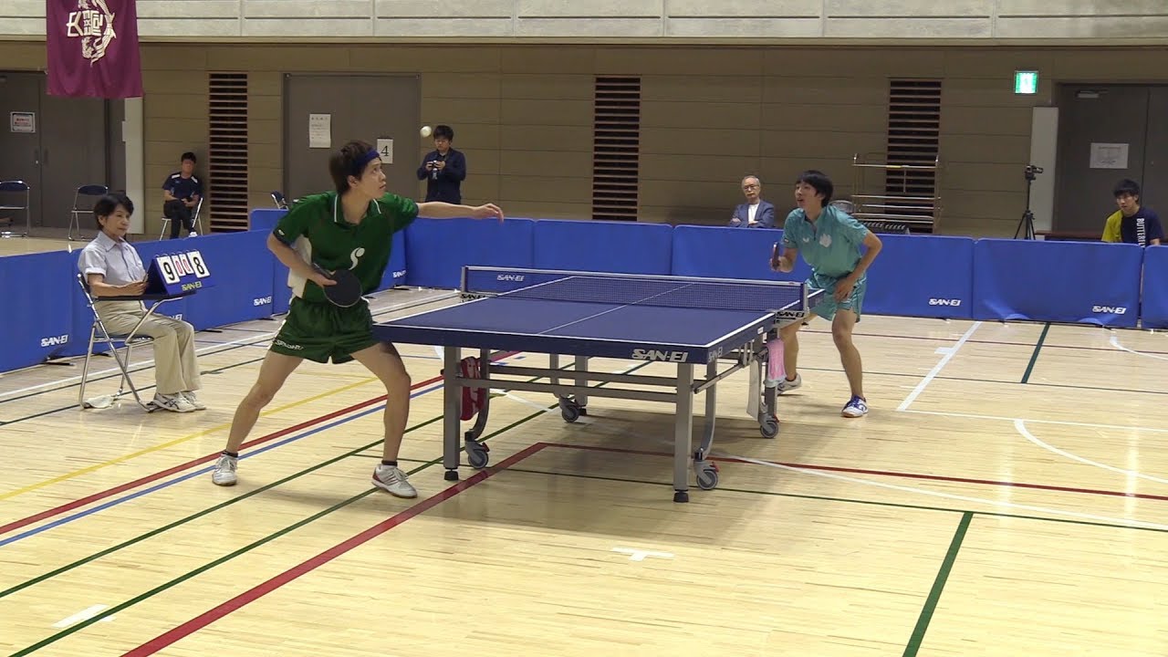 田添響vs三浦健太郎 2017関東学生卓球選手権  男子シングルス 決勝 | Rallys(ラリーズ)