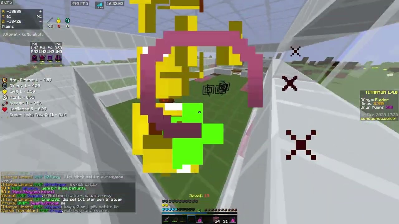 40xGok 4xKan Kesme ama 1i fail / ufuruk pvp