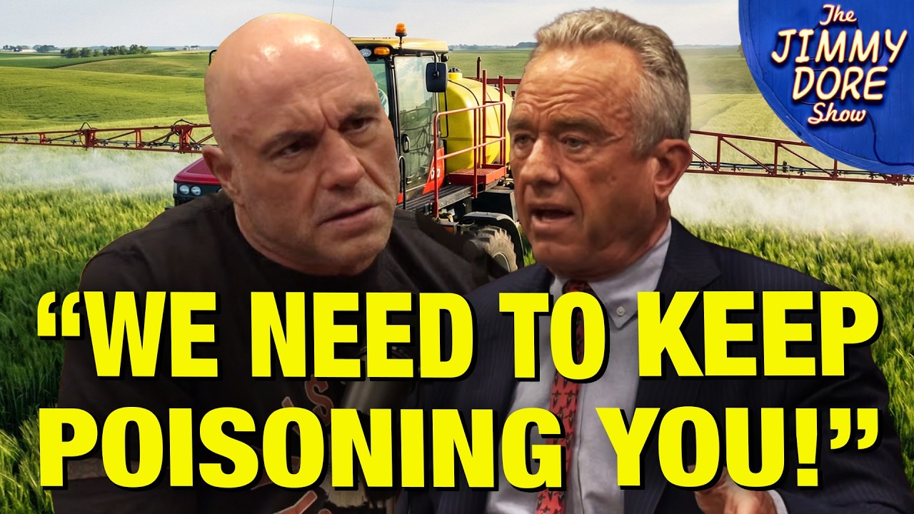 RFK Ties Himself In Knots On Rogan Defending Trump Glyphosate Order!