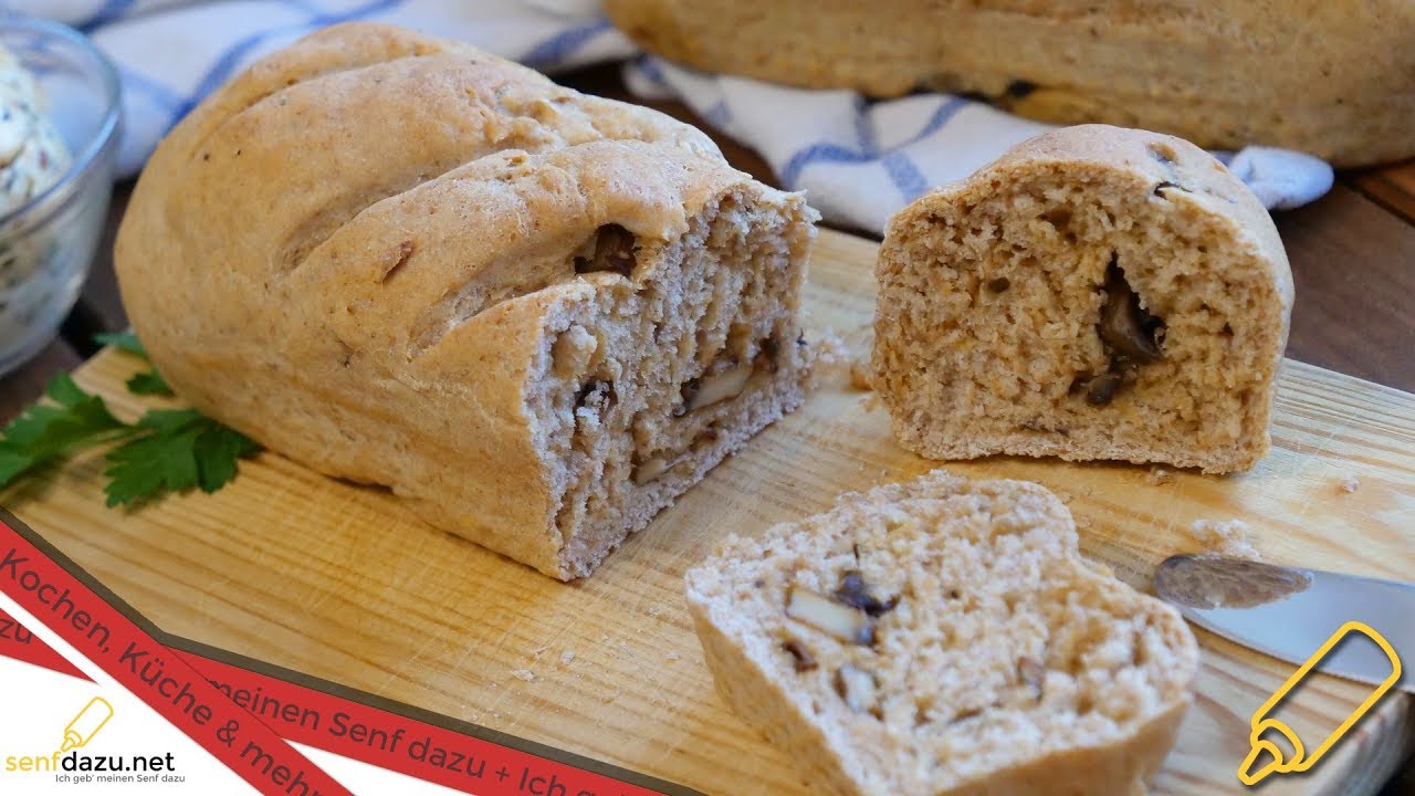 Mini Champignon Baguette's Rezept I kleine, herzhafte, einfache und leckere Hefebaguettes