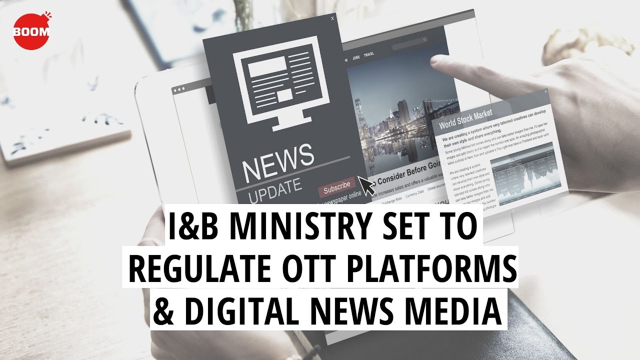 I&B Ministry Set To Regulate OTT Platforms & Digital News Media | BOOM | Nikhil Pahwa, H R Venkatesh