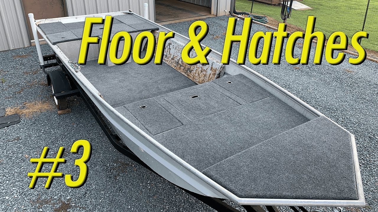 How to Build Boat Floor and Hatches - Ep. 3