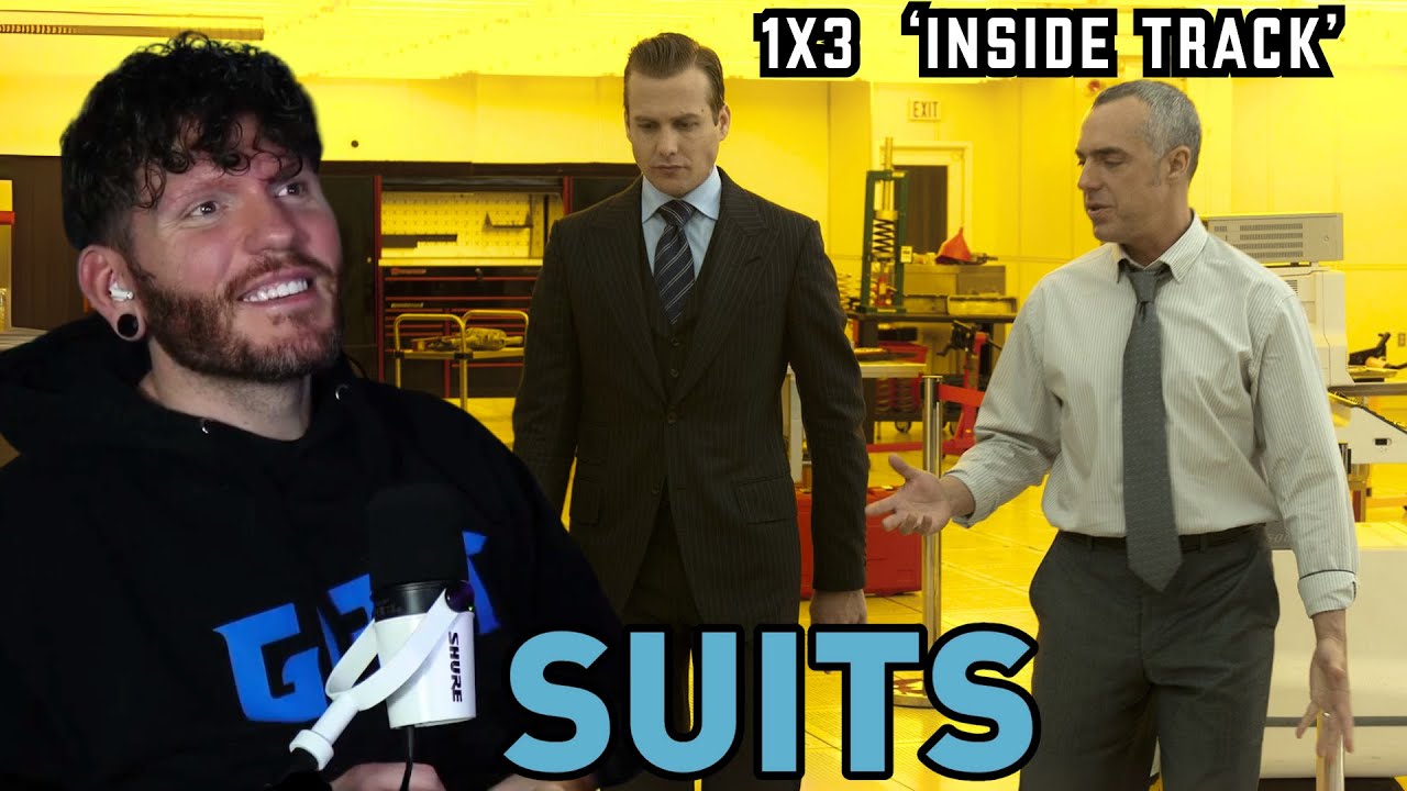 First time watching SUITS Reaction 1x3 'Inside Track'