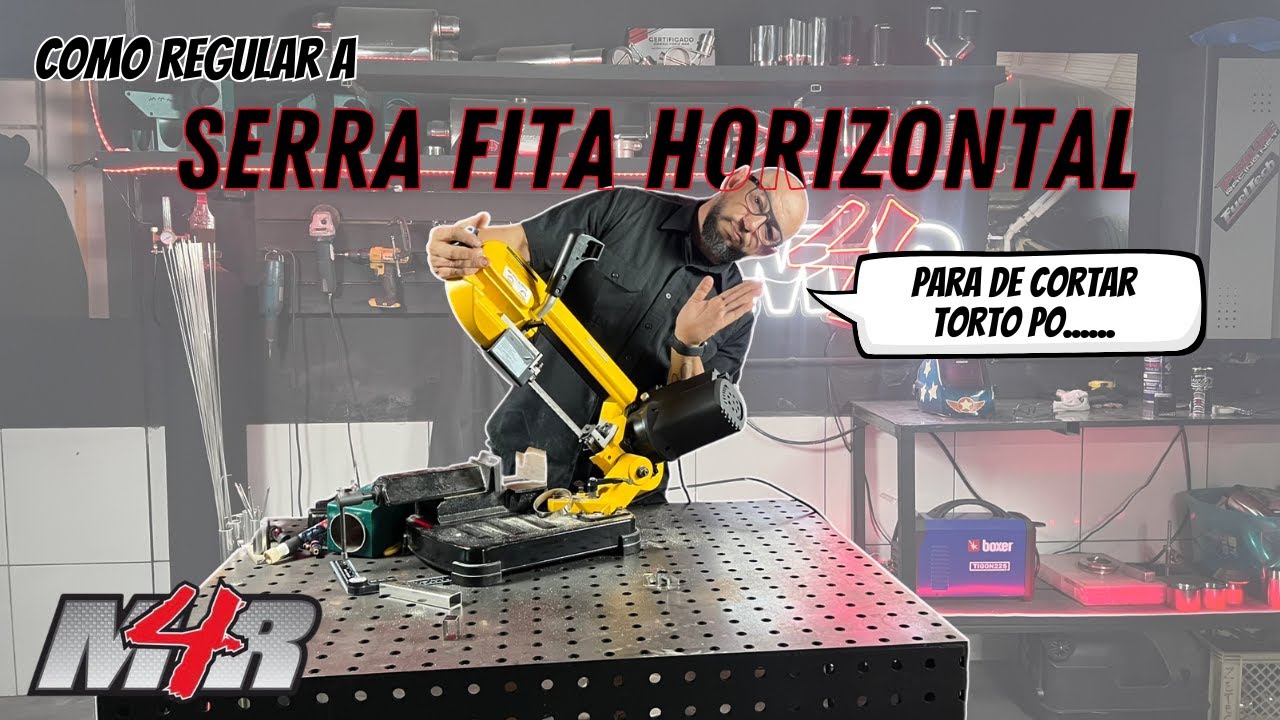 Como Regular a Serra Fita Horizontal: Passo a Passo Completo!