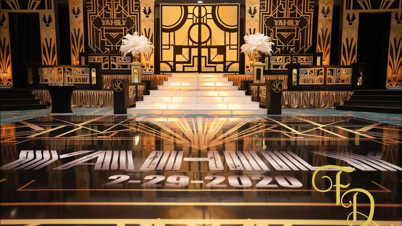 Gatsby Theme Quinceañera Full Event Production