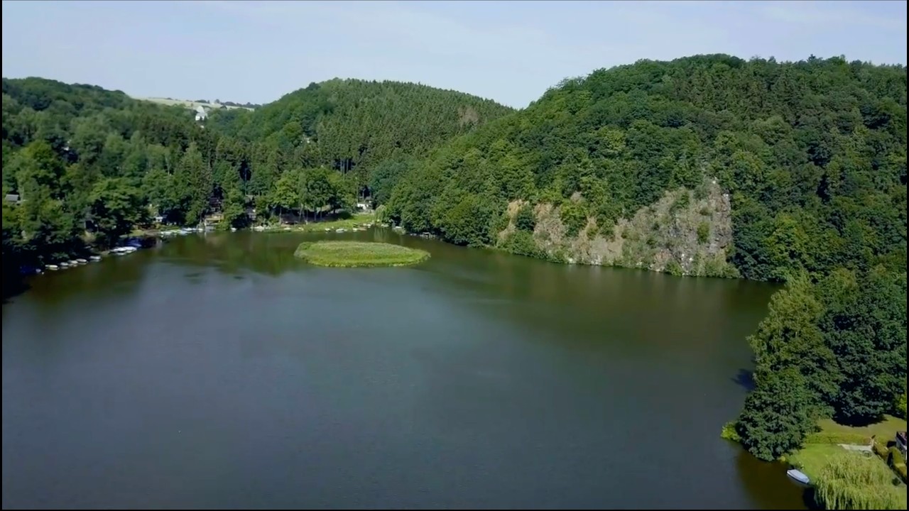 Bootsservice P. Gro&szlig; - Talsperre Kriebstein von Oben
