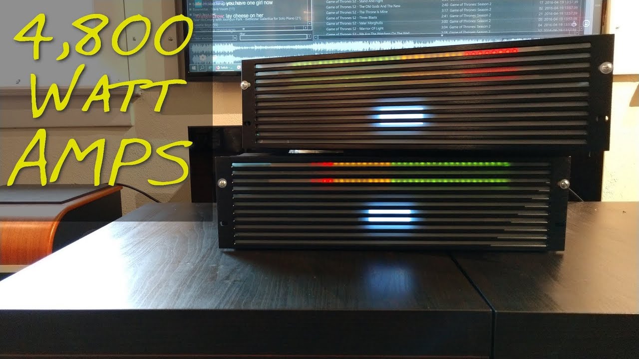 Z Review - My New 2,400wpc Living Room Amps