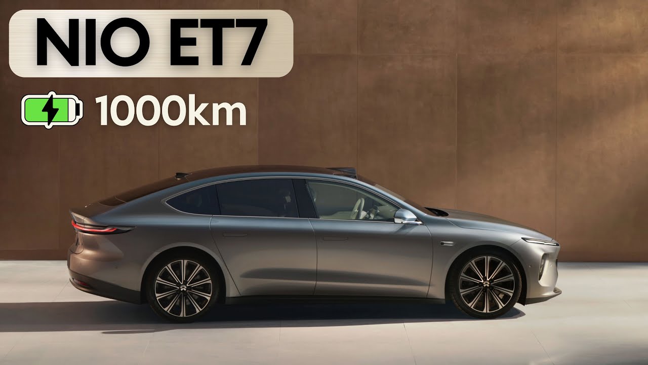 Luxury S-class sedan, with a 150 kilowatt-hour battery. Nio ET7. #car #automobile #review #EV