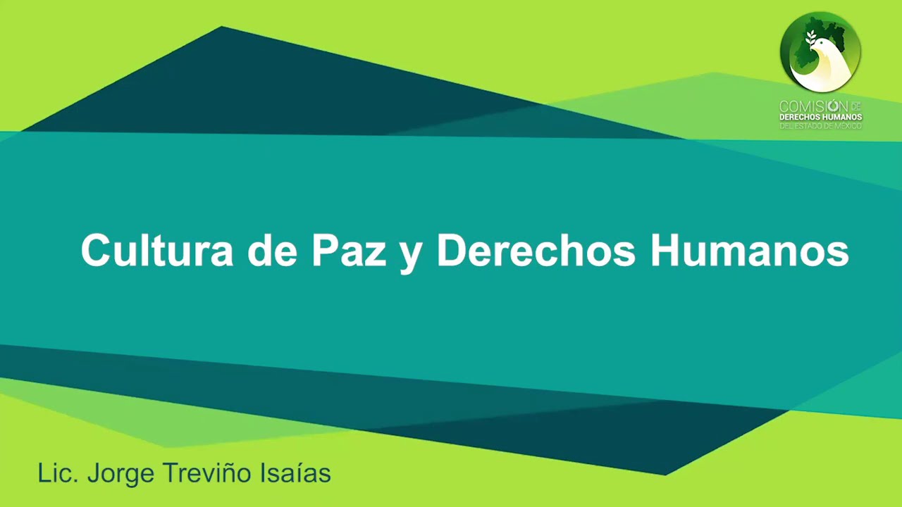 Cultura de paz y derechos humanos