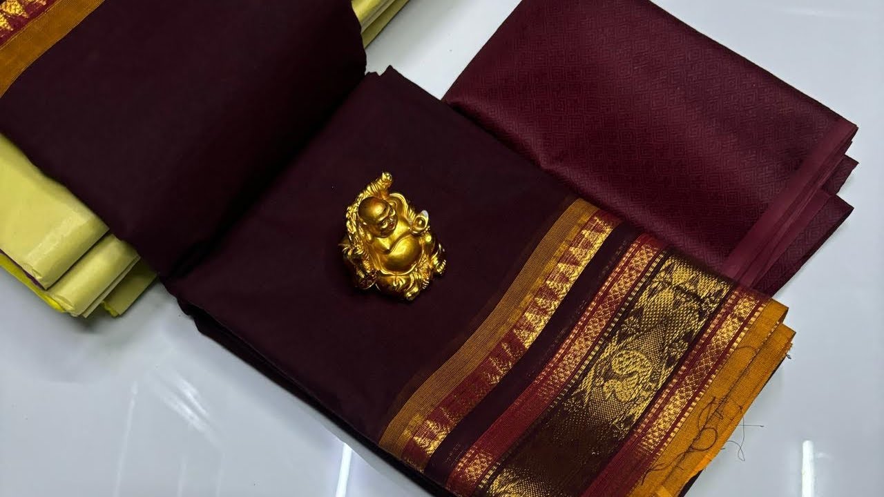 Chettinad Cotton Sarees | 💰 ₹650 | WhatsApp- 8344378186 #cottonsarees #chettinadsarees #purecotton