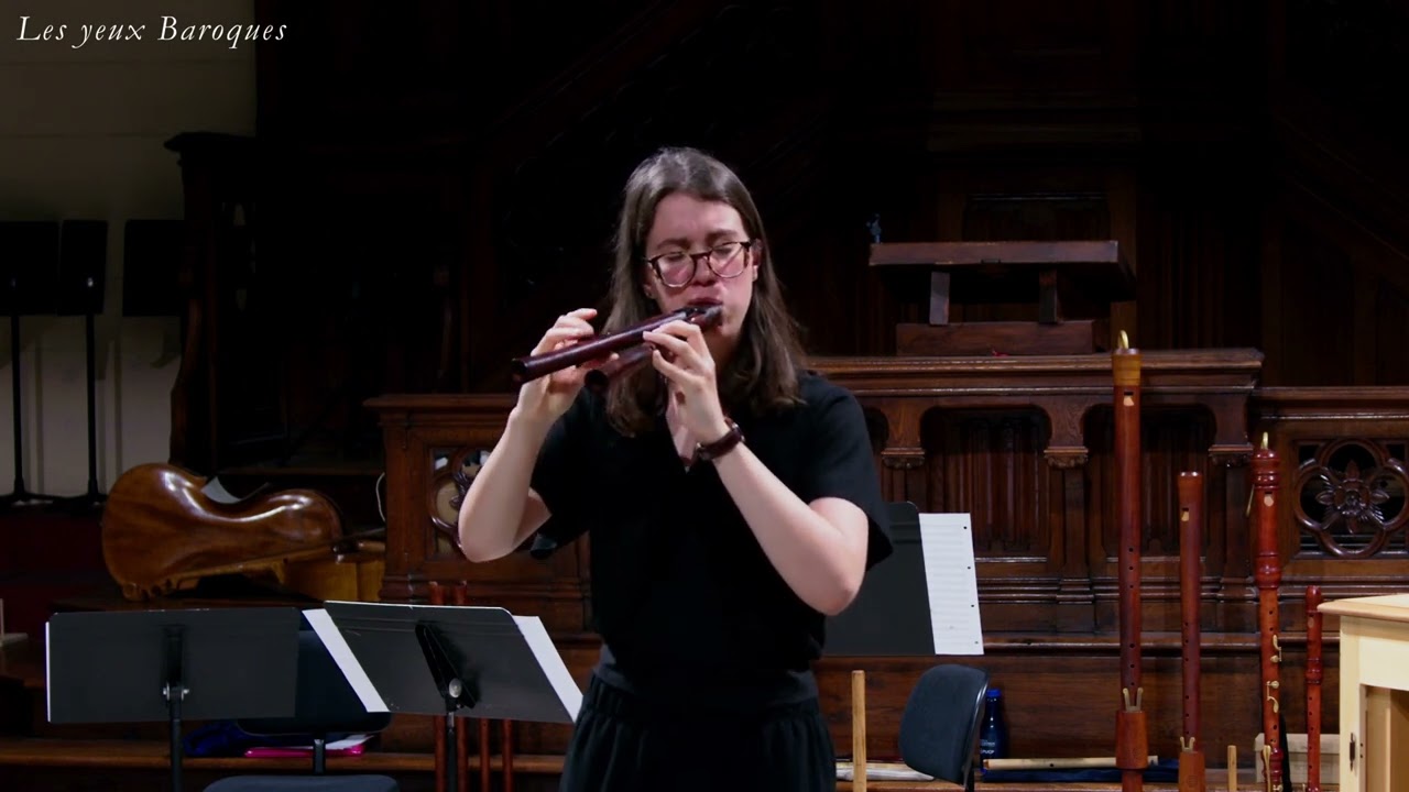 Cantigas de Santa Maria, Rosa das Rosas - Emma Crumpton, flûte double @lesyeuxbaroques5140
