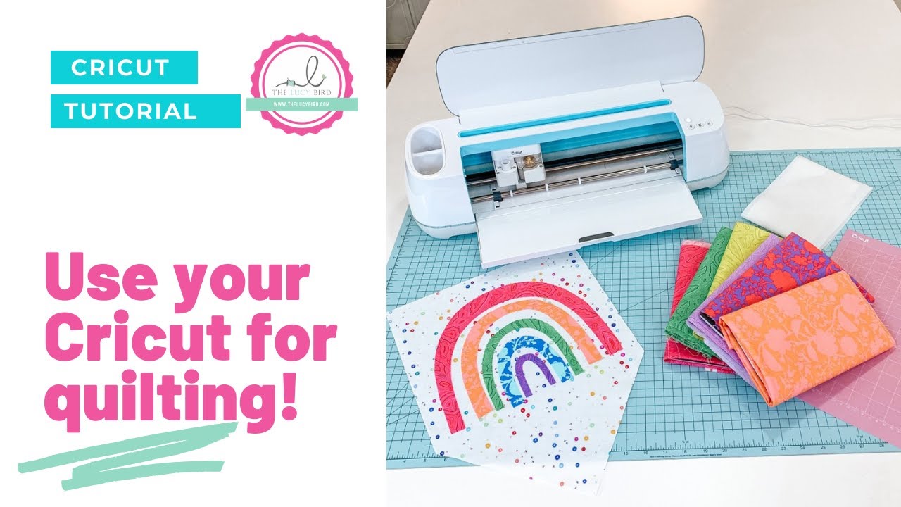 Cricut Maker Fabric Tutorial | Use your Cricut to cut applique pieces for quilt projects!