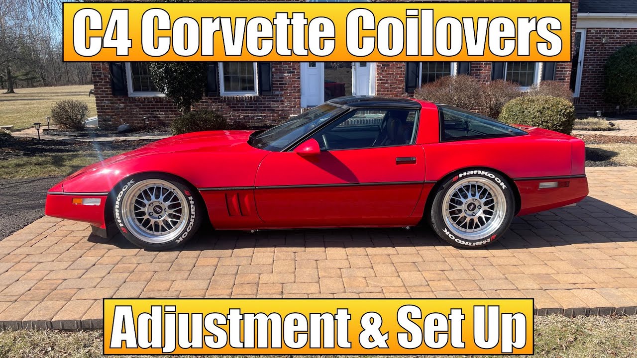 C4 Corvette Coilovers. Set up, Adjustment and Alignment
