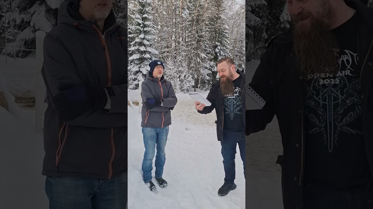 Das erste Interview 