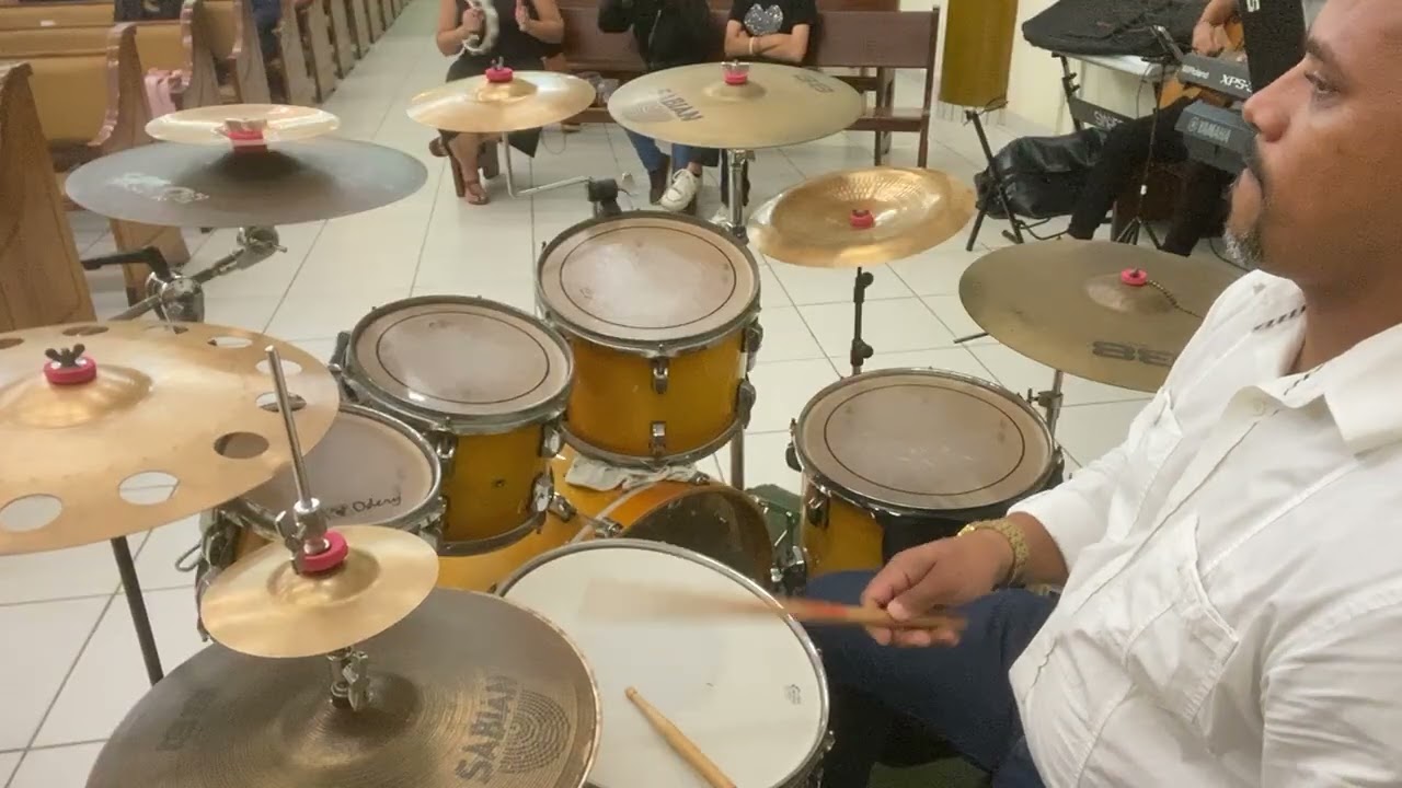 Plano perfeito #drummer #louvorea #drums #somelouvor #gospelmusic #mobiledrumcover #music #musicaeva