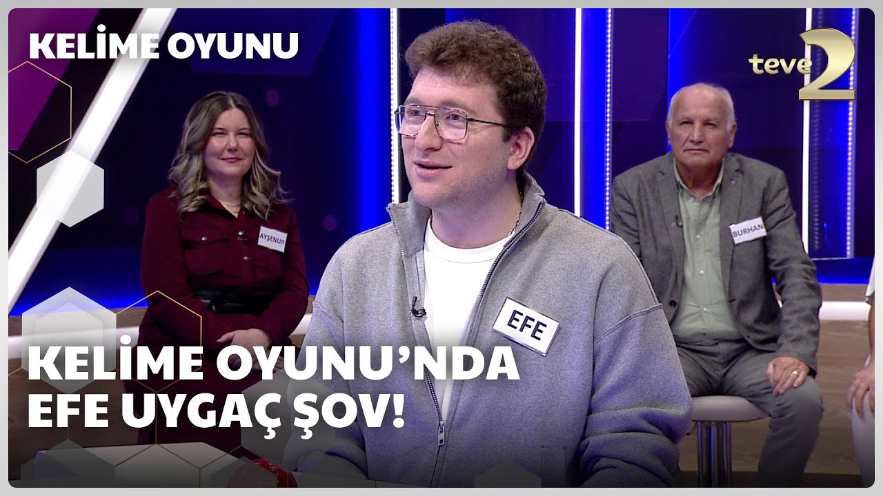 Kelime Oyunu’nda Efe Uygaç Şov! | Kelime Oyunu