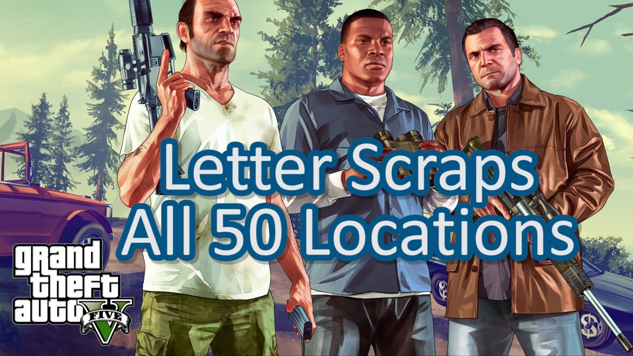 GTA V 支線任務: 全 50 殘缺信件收集地點攻略