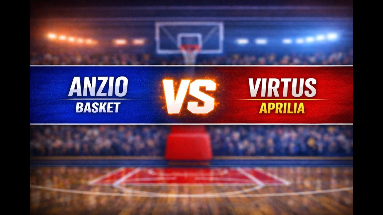 13/03/2026 Ore 19.00 Anzio Basket - Virtus Aprilia