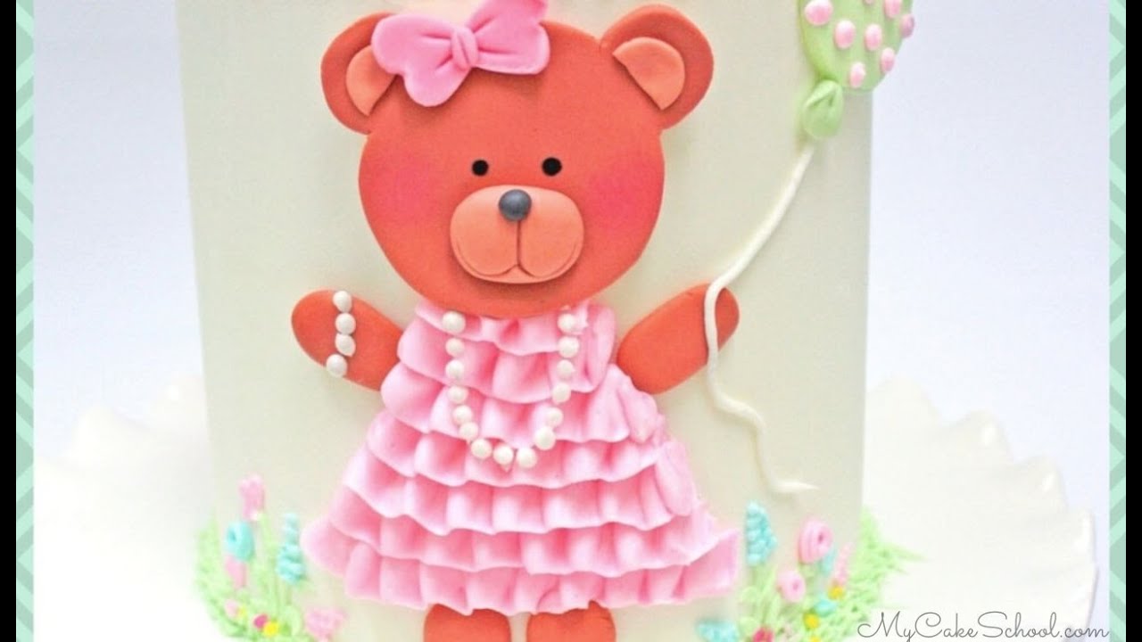 Sweet Teddy Bear Cake