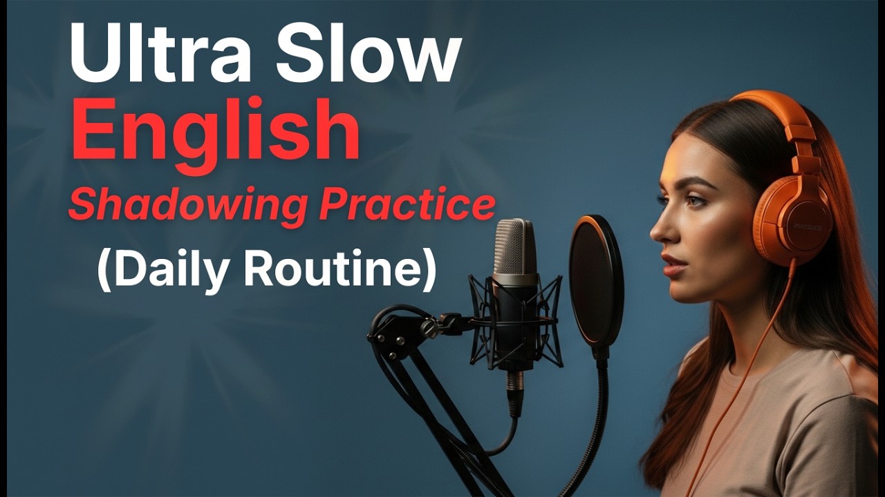Ultra Slow English | Perfect for Beginners | Easy English #ingilizce #انجليزي #ingilteredekiturkler