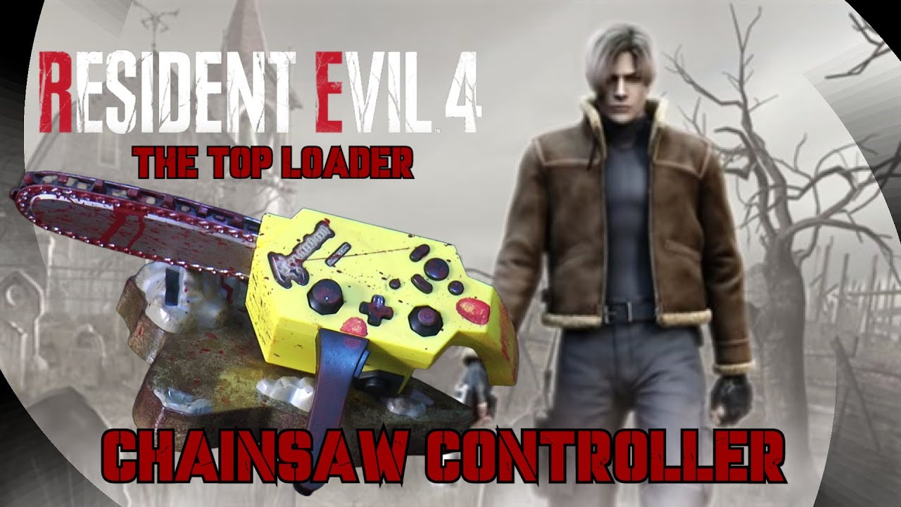 My QUICK thoughts on Resident Evil 4 and the CHAINSAW CONTROLLER #residentevil #retrogaming #capcom