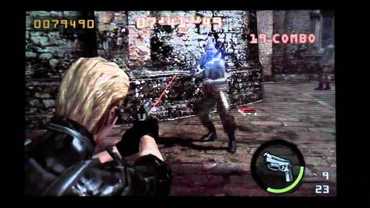 Biohazard The Mercenaries 3D MISSION LEVEL Ex-4 SOLO 360,466 Wesker