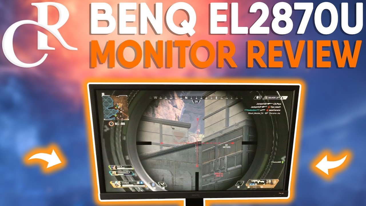 BenQ EL2870U - Affordable 4K Gaming Monitor Review