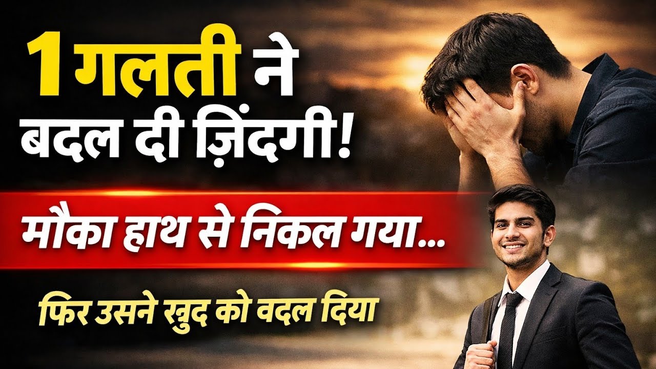 👉 सिर्फ 1 गलती…और उसकी पूरी ज़िंदगी बदल गई!😳|900k views 1 hours |motivational story in hindi|#story