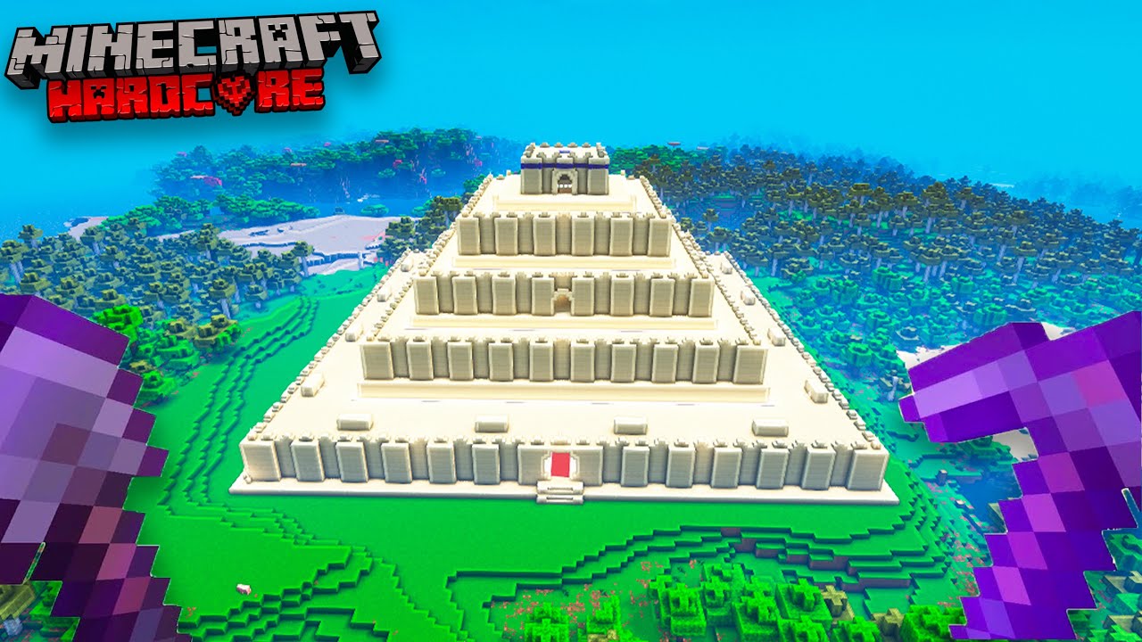 بزرگ ترین عبادتگاه ایران باستان رو تو ماینکرفت ساختم Minecraft Hardcore 2