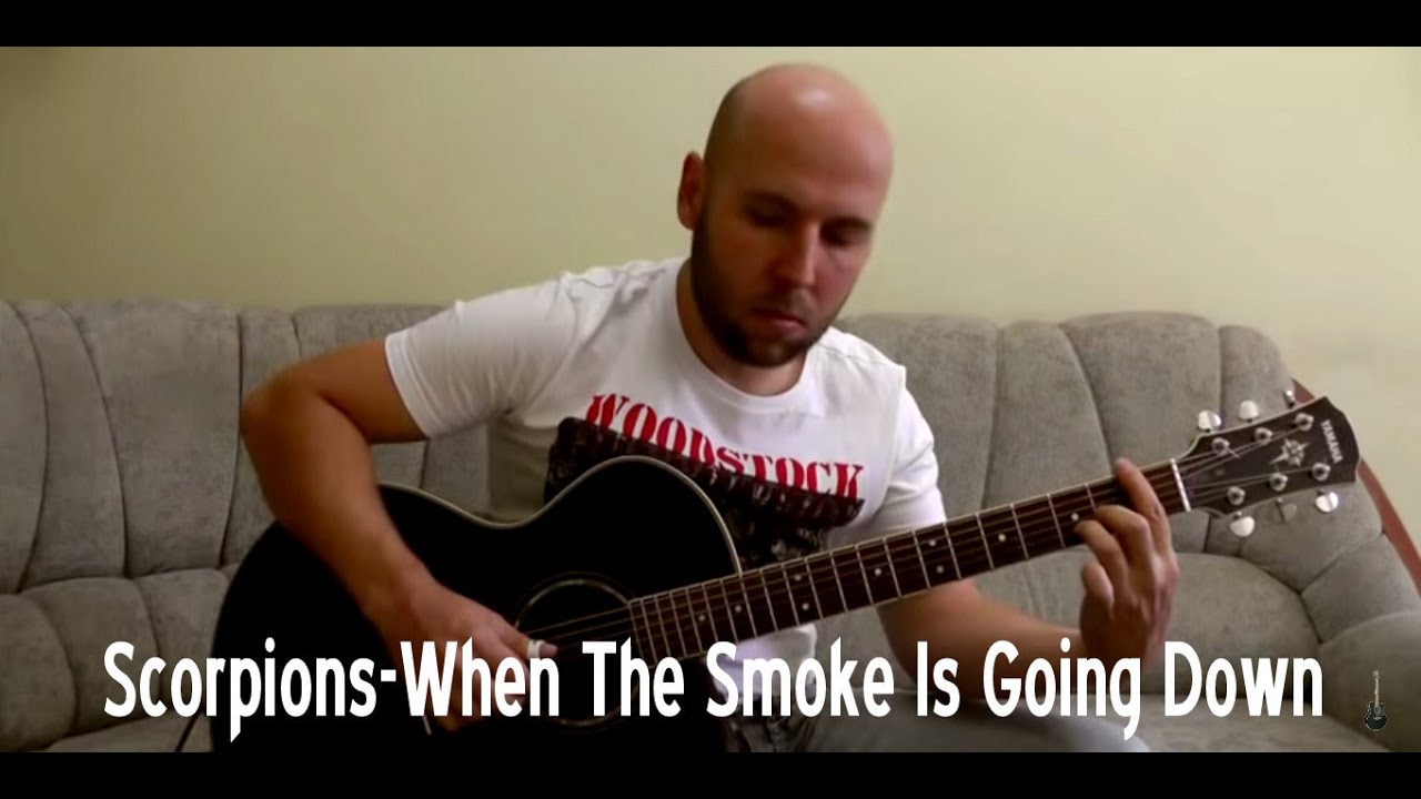 Scorpions /When The Smoke Is Going Down Fingerstyle Guitar/ Pass2hoff Vasya