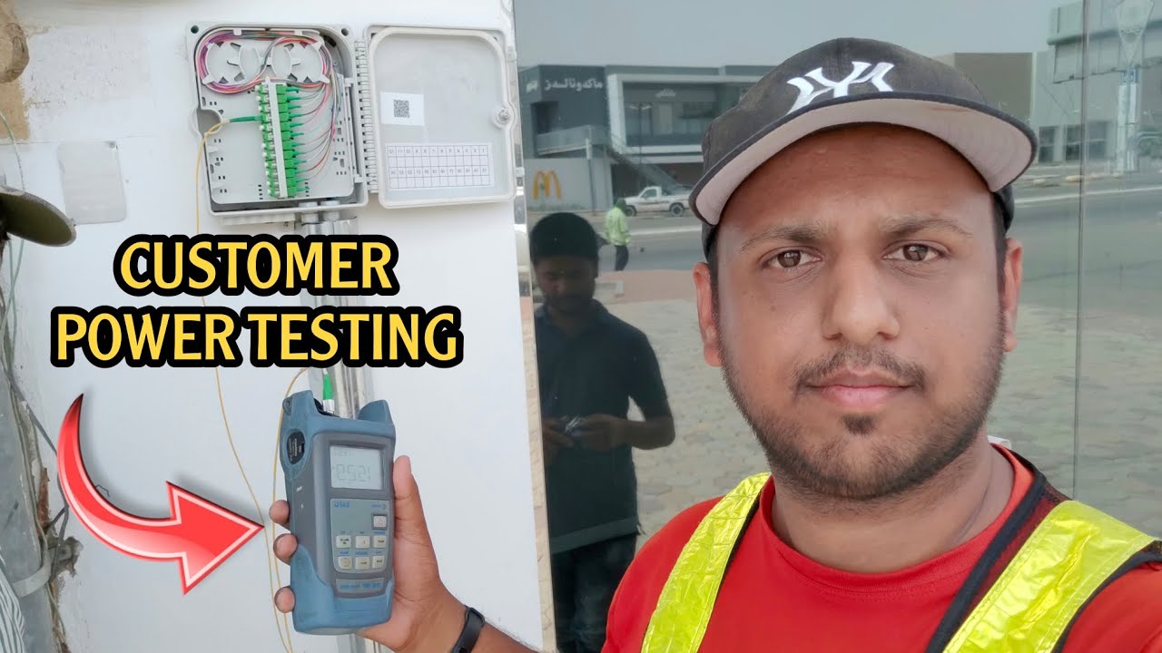 House internet signal  Testing | internet speed test | FPM-600 POWER METER |FTTH Cabinet |