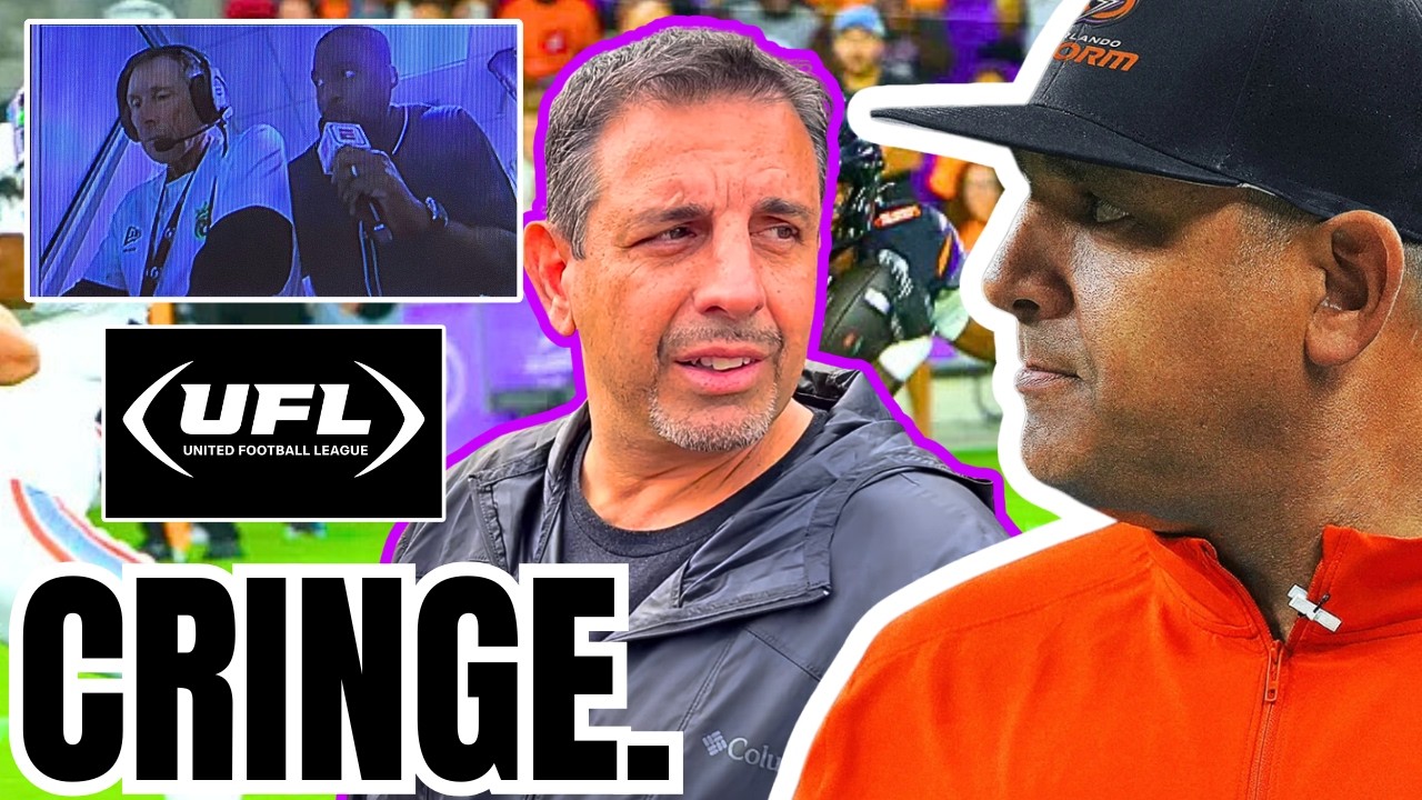 UFL Owner, ESPN Make Storm Kings Game into a CRINGE FEST! Orlando Attendance is a DISASTER!