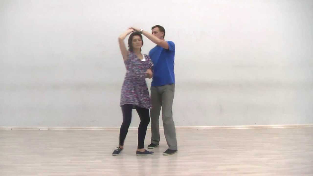 Видео-уроки Буги-вуги (Boogie-woogie). Intermediate. Lesson 7. Swingout outside turn with point