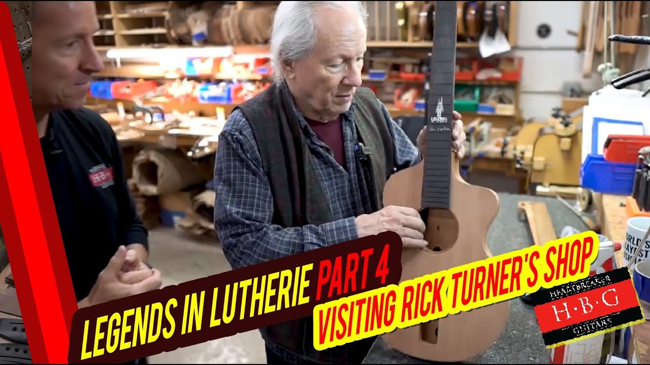 Legends in Lutherie Part 4 Visiting Rick Turners Shop