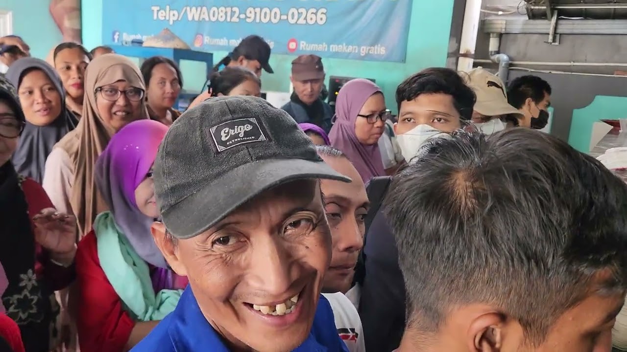 DI KASIH BERAS 2 TON