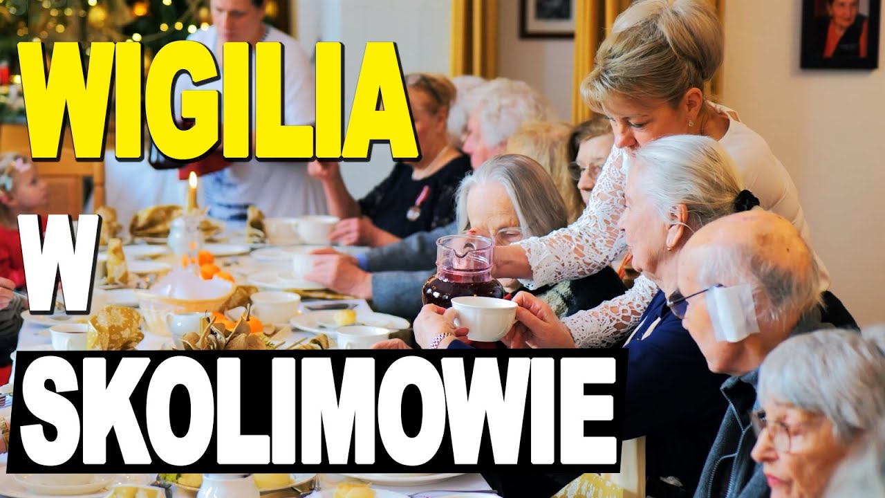Wzruszająca WIGILIA w SKOLIMOWIE: Oby w przyszłym roku nikogo nie ubyło...