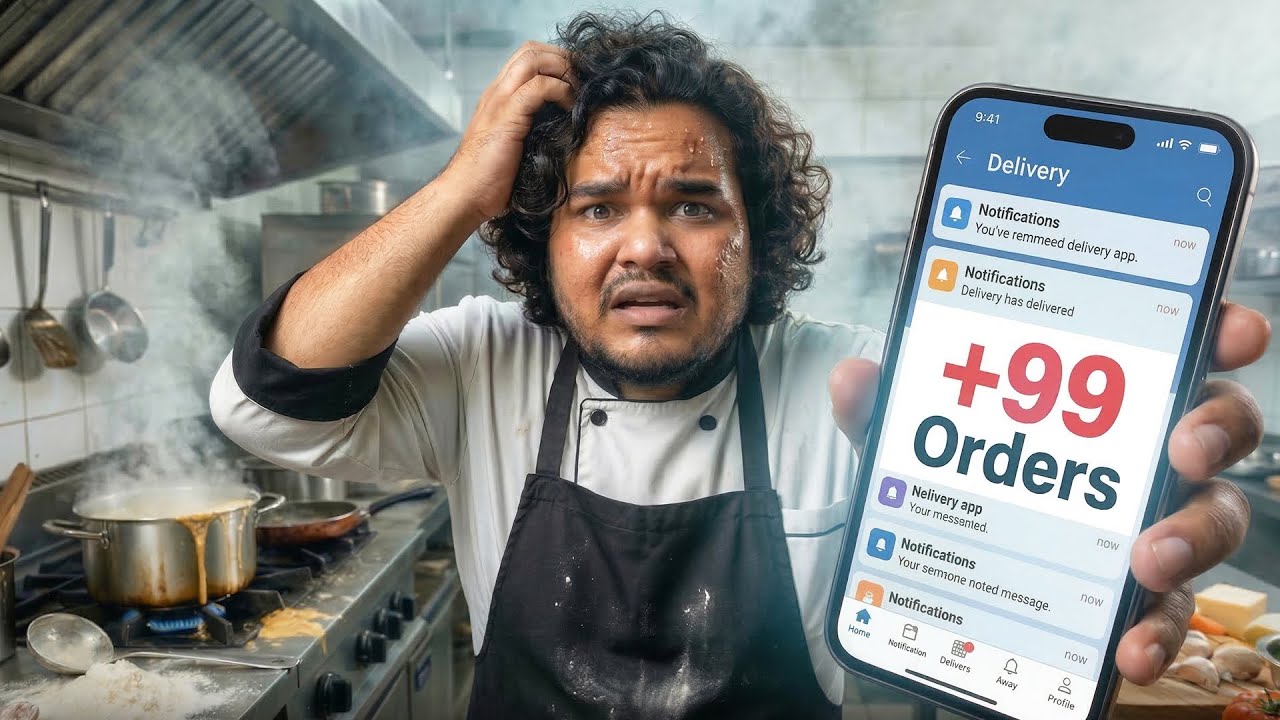 I Ran a Cloud Kitchen for 24 Hours 😱 | Real Food Business Experiment