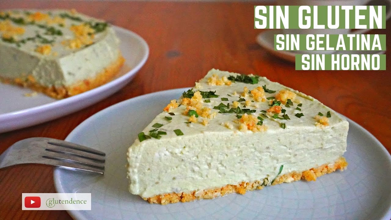 CHEESECAKE DE AGUACATE Y LIMÓN (Sin gluten. Sin gelatina)