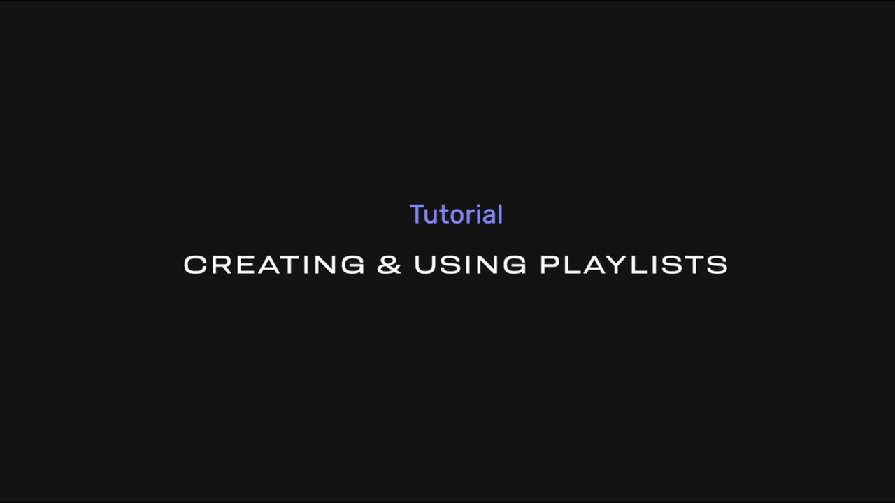 How To Create & Use Playlists in Audirvāna