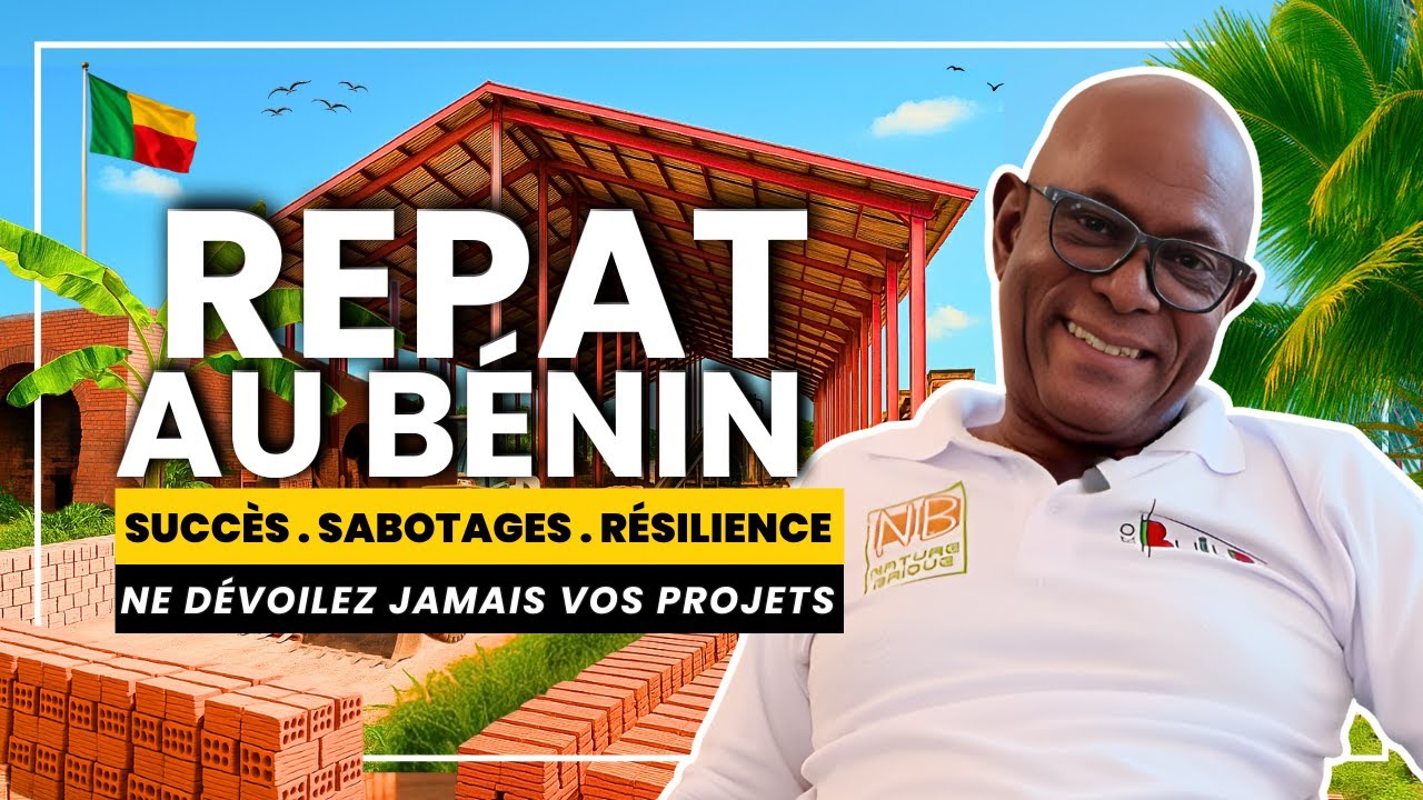 Repat au Bénin : il bâtit la plus grande usine de briques en terre cuite 🇧🇯