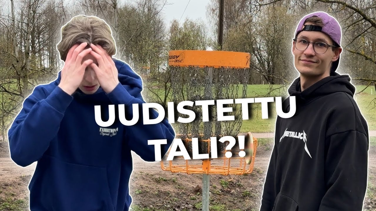 UUDISTETTU TALIN KESÄLAYOUT | w/ OP Disc Golf |